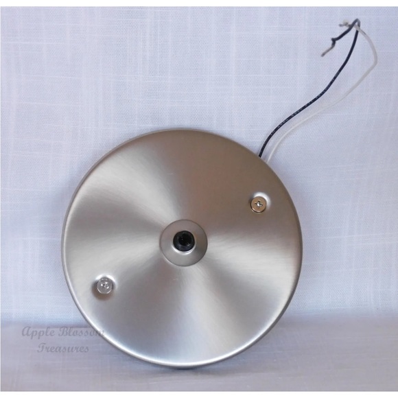 Besa Lighting 1XP-1779VN-SN Mia 12V Mini Pendant-Vine Glass-Sat Nickel-Disc Gl - Picture 11 of 14